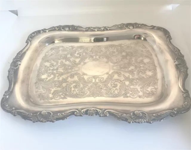 Vintage Sherwood Silverware EPA 1 Serving Tray Small 