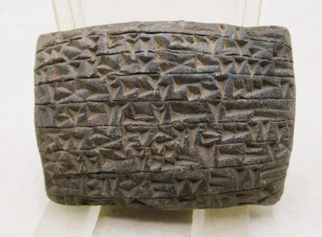 A235 Ancient Near Eastern Clay Tablet With Early Form Of Writing Ca 3000Bce