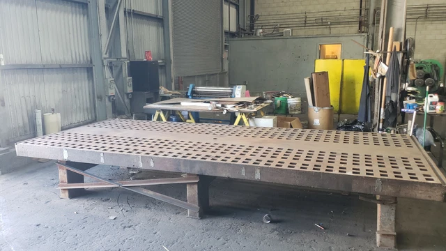 16’-4” x 6’-7” T-Slot / Acorn / Weldsale / Platen / Welding Table Layout Plate