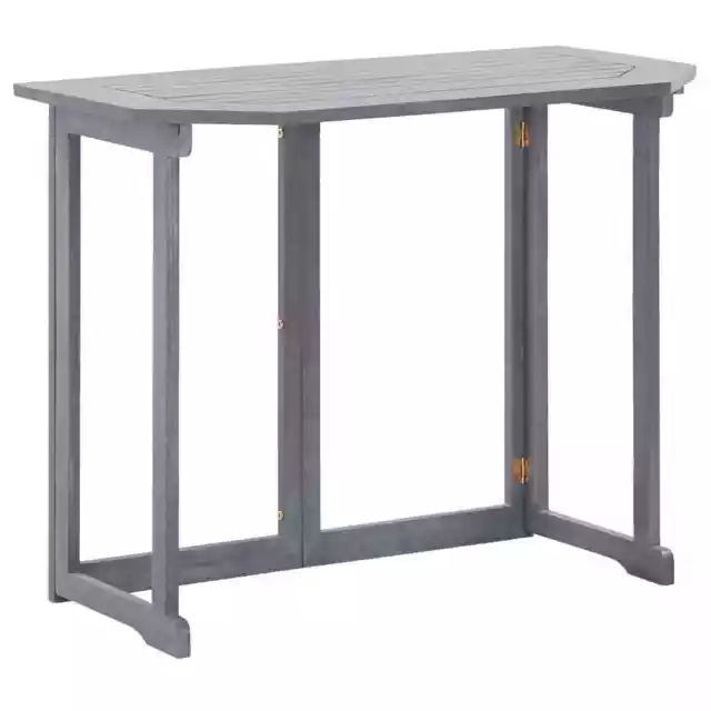 Table pliable de balcon 90x50x74 cm Bois d'acacia massif