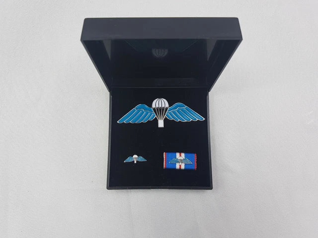 C4) Fallschirmjäger England Britisches Springerabzeichen Airborne Abzeichen SET