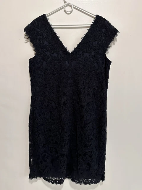 Tadashi Shoji LACE COCKTAIL DRESS Size 22Q / 2XL NWOT Designers Wedding Bridal Tadashi Shoji LACE COCKTAIL DRESS Size 22Q / 2XL NWOT Designers Wedding Bridal