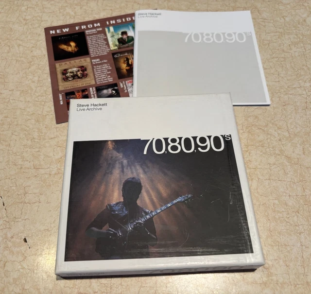 STEVE HACKETT/LIVE ARCHIVE 70's 80's 90's $74.81 - PicClick CA
