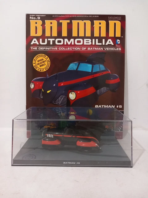 BATMAN AUTOMOBILIA COLLECTION Batmobile Issue no9 batman #5 includes ...