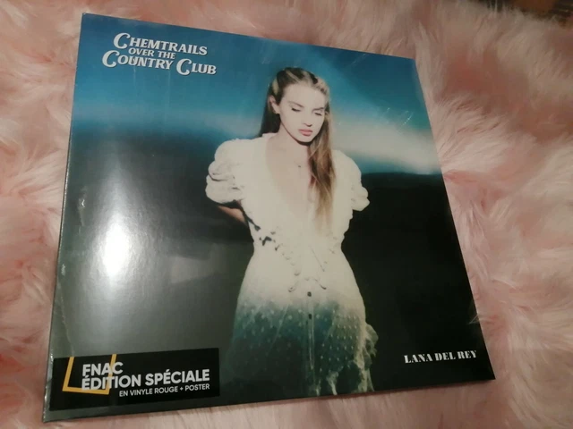 Lana Del Rey chemtrails over the country club Vinyle Rouge Neuf Sous Blister