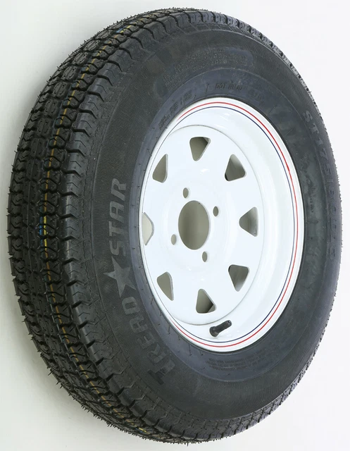 AWC trailer tire & wheel assembly white _TA2034540-71BB78C