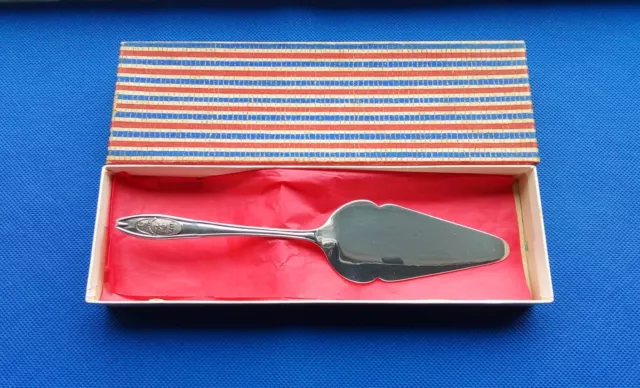 Vintage Silver Plated Cake Slice Server, 1953 for Queen Elizabeth II Coronation