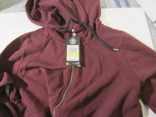 Under Armour  French Terry Full ZipHoodie Women's  Size Med