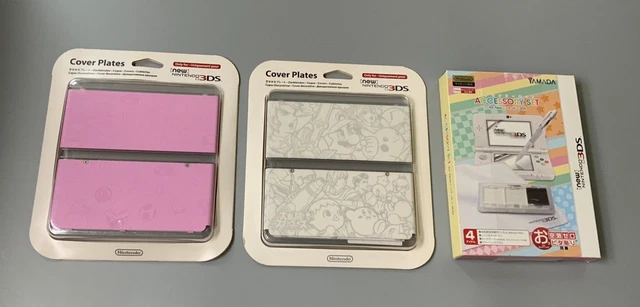 3ds Faceplates Pikachu Kisekae Cover Plates Pokemon Pikachu New