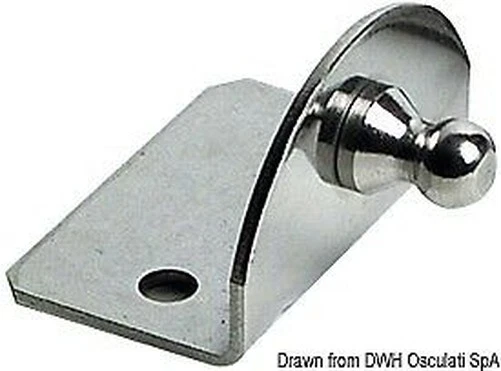 Etiquette 90° Compact Bille 10 MM Extérieur Marque Osculati 38.013.24