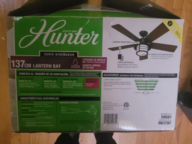 Hunter Ceiling Fan 53 inch