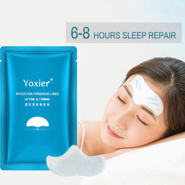 10Pcs Forehead Line Removal Patch Anti Wrinkle Firming Mask Frown Anti-Aging ql