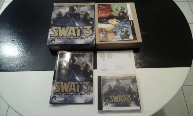 SWAT 3 CLOSE QUARTERS BATTLE ÉLITE ÉDITION  Jeu PC big box complet en version FR