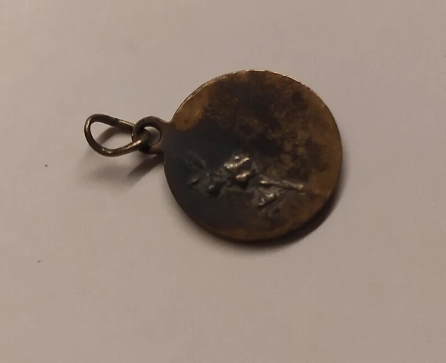 Médaille Sainte Philomène Argentée - 25 mm | La Boutique des Chrétiens