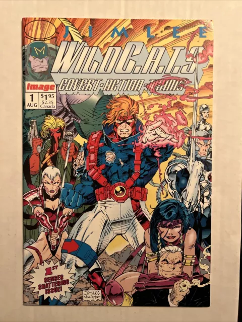 WildC.A.T.S Covert Action Teams #1 1st Appearance of WildC.A.T.S Jim Lee (VF/NM)