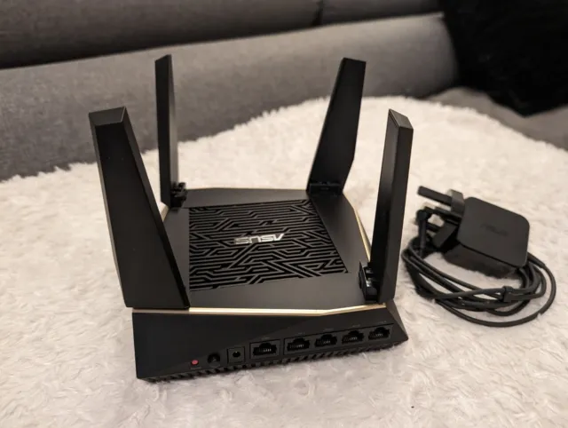 ASUS RT-AX92U AX6100 Tri-Band 4804 Mbps WiFi 6 AX Wireless Router