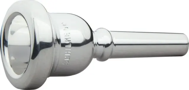 Standard Series Small Shank Trombone Mouthpiece in Silver 47 Silver