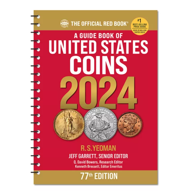 A Guide Book of United States Coins 2024 (Spiral)