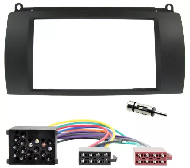 CT23RO01 Rover 75 MG-ZT Car Stereo Double Din Facia Panel Iso lead + Aerial Adap