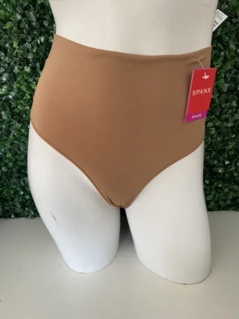 NWT SPANX SKINNY BRITCHES 902 SHEER SHAPING HIPSTER PANTIES