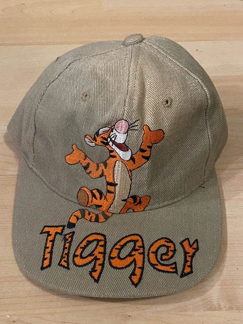 Vintage The Disney Store Tigger Snapback Hat Made In USA Cap Disney D