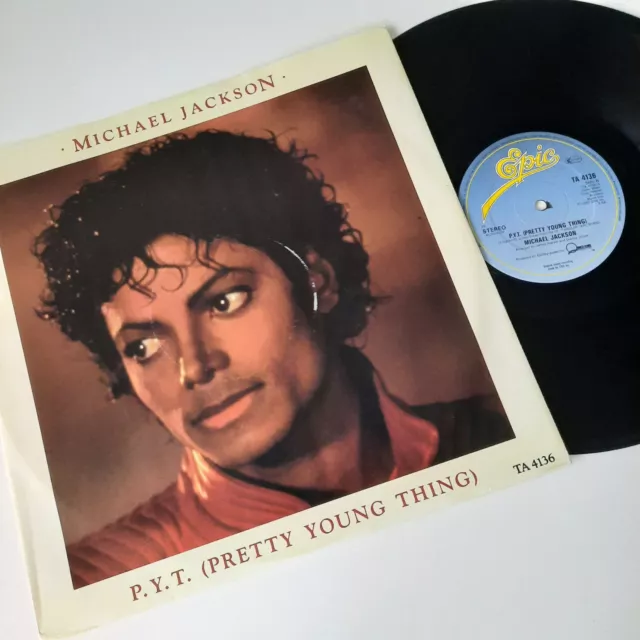 Michael Jackson - P.Y.T. / Thriller Instrumental / 12" Maxi Vinyl `84