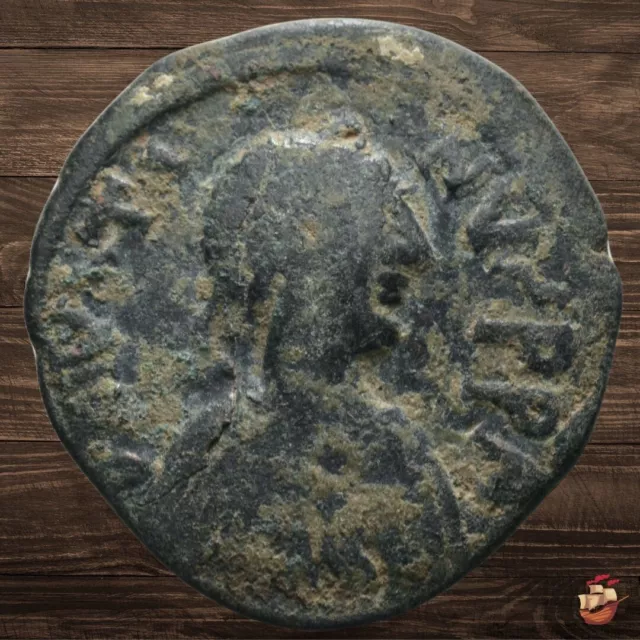 Byzantine Follis coin - Justin I (518-527) - Nicomedia LARGE 31mm #2900