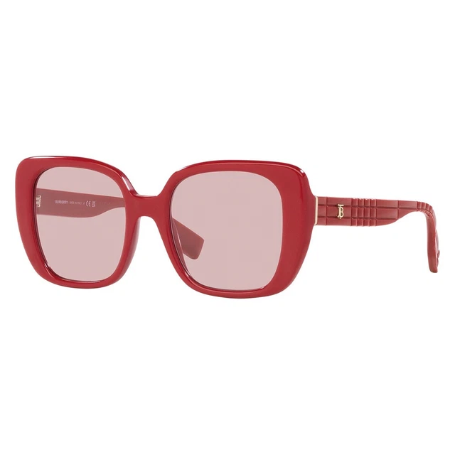 New Authentic BURBERRY BE4371 4027/5 Red/Pink 52-20-140