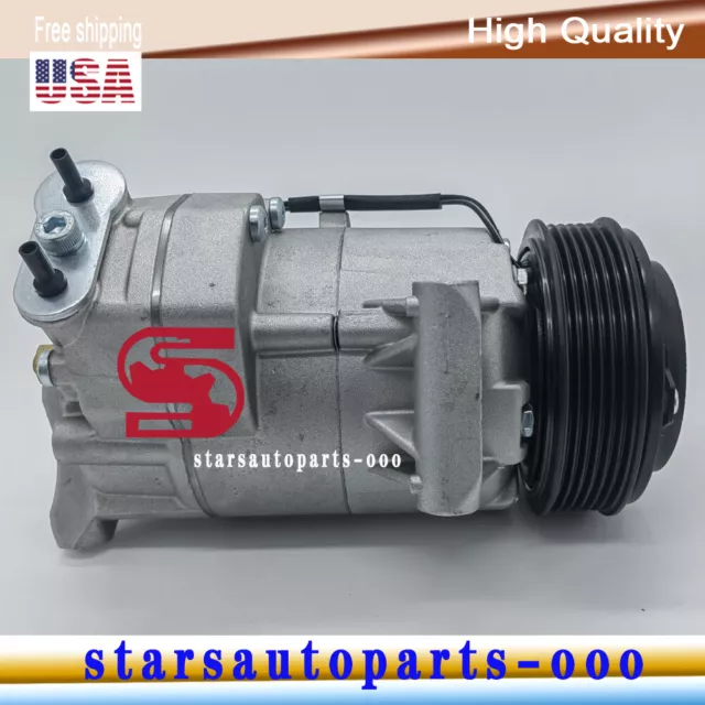 AC Compressor w/ A/C Clutch for Chevrolet Cruze 2012-2015 L4 1.8L OE# CO 22227C