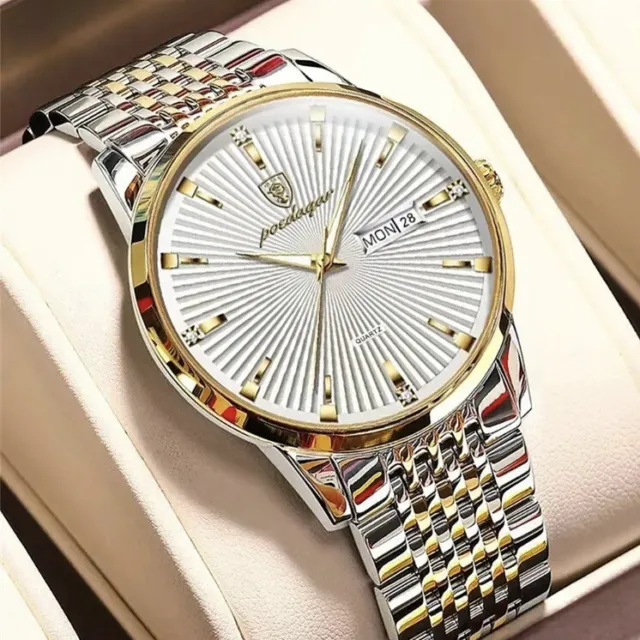 Men’s Luxury Stainless Steel Wrist Watch