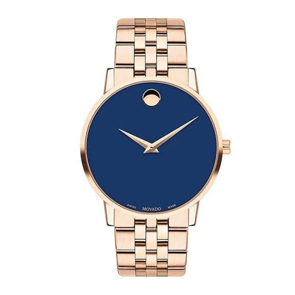 Movado Museum Quadrante Blu Uomo Orologio 0607353