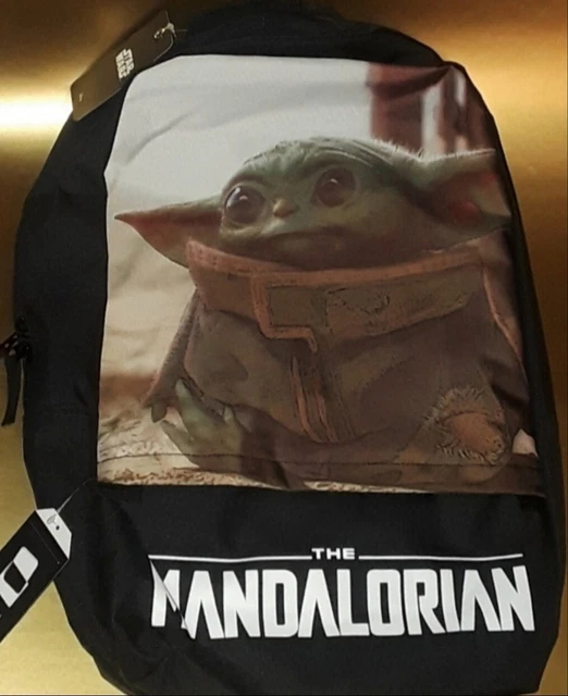 STAR WARS BACKPACK Mandalorian NEW Official Baby Yoda School Book Bag