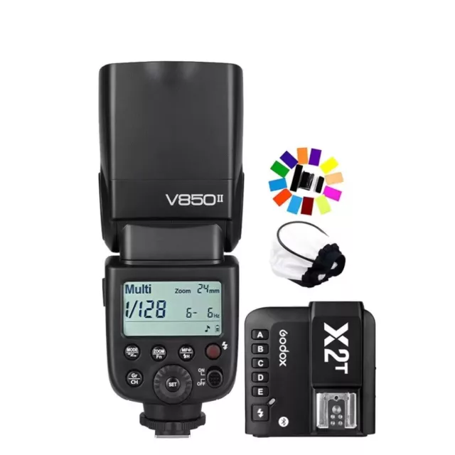 Godox V850II Camera Flash Speedlite 2.4G X2T Bluetooth Trigger F Canon Sony Fuji