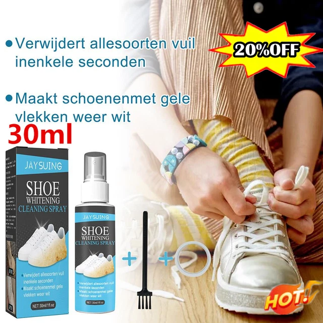 Kit limpiador de zapatos Tenis Cuero de tenis Zapatos blancos Gel de limpieza Todo el calzado Reino Unido