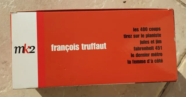 Coffret 6 Dvd le cinéma de François Truffaut les 400 coups jules et jim NEUF 3