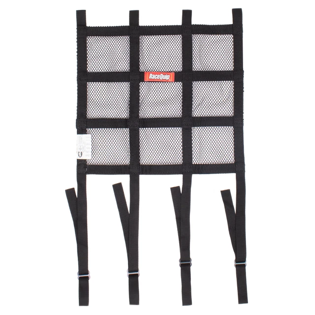 822005RQP RaceQuip Hybrid Mesh/Ribbon Window Net w/ Mounting Straps
