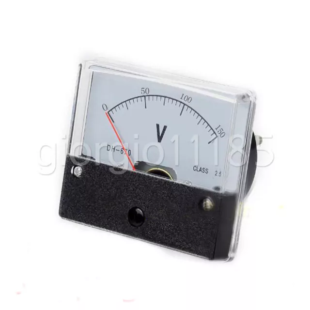 US STOCK ANALOG Panel Volt Voltage Meter Voltmeter Gauge DH-670 0-30V DC  $13.23 - PicClick