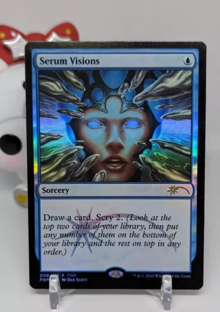 Serum Visions  Lámina Casi Nuevo  Promoción FNM  Magic The Gathering  Magic The Gathering #008/012