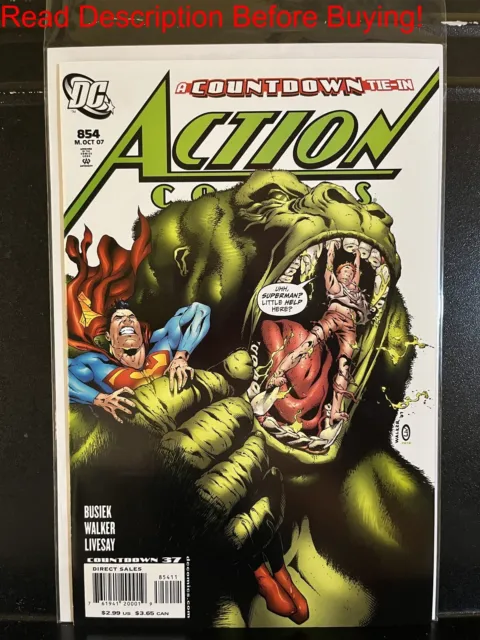 BARGAIN BOOKS ($5 MIN PURCHASE) Action Comics #854 (2007 DC) We Combine Shipping
