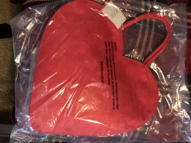 20th ❤️ Erin Fetherston Heart Shaped XL Tote Bag Target Anniversary Large  Purse