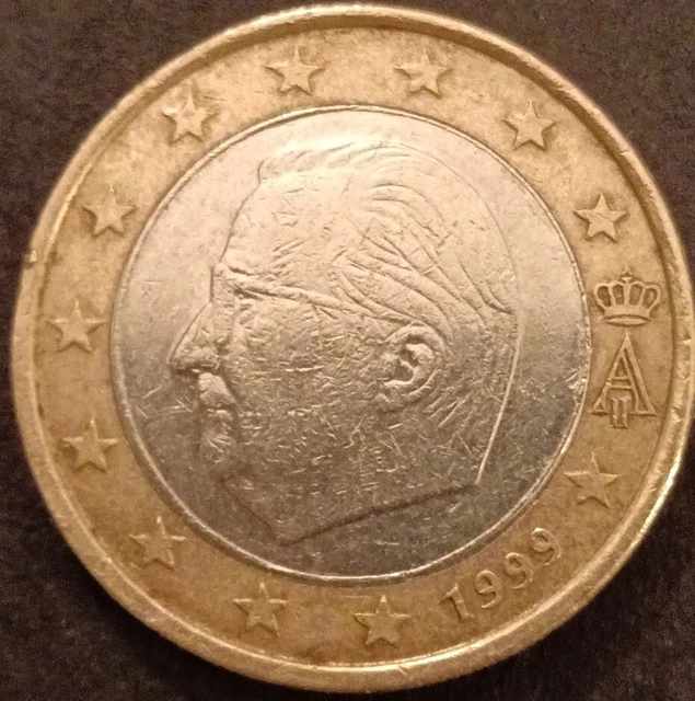 1 Euro Münze Frankreich 1999 Wert 1 EURO MÜNZE Belgien 1999 König Albert II EUR 299,00 - PicClick DE