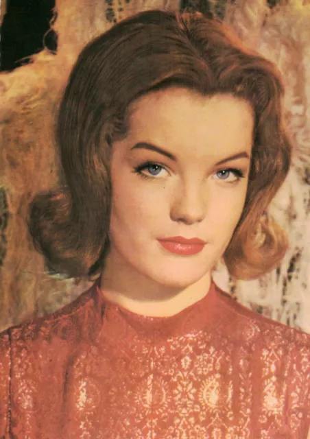 Romy Schneider movie film star Photo Foto original postkarte CPA 10,5:15 h536