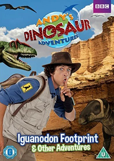 ANDY'S DINOSAUR ADVENTURES Iguanadon Footprint Andys Region 4 New DVD ...
