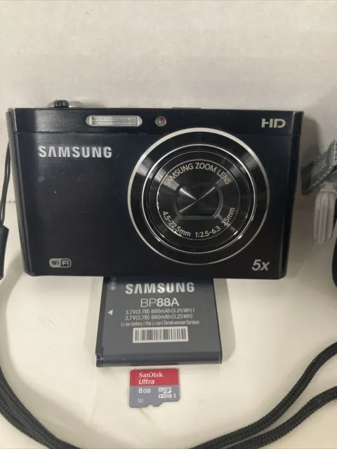Samsung DV300F 16.1 MP Dual View Smart Digital Camera 3 in. TFT LCD Compact