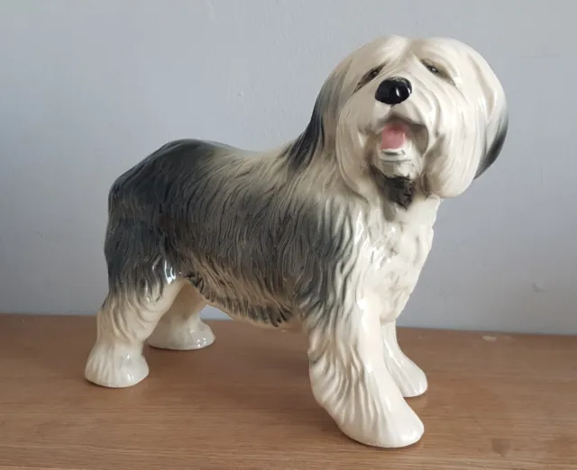 Cooper Craft Old English Sheepdog 7” Tall Very Good Condition