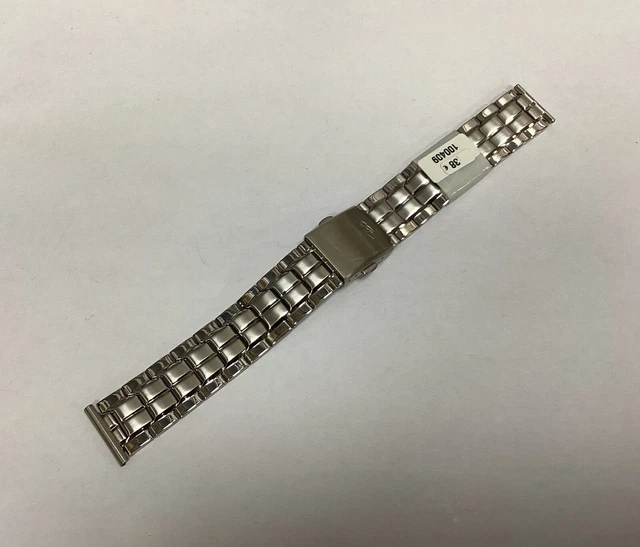 Bracelet De Montre ZRC Acier Inoxydable - Boucle Déployante, Largeur 20 Mm, Neuf Sans étiquette