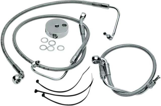 Drag Specialties Front Brake Line Kit for 1994-2006 Harley Davidson Road King