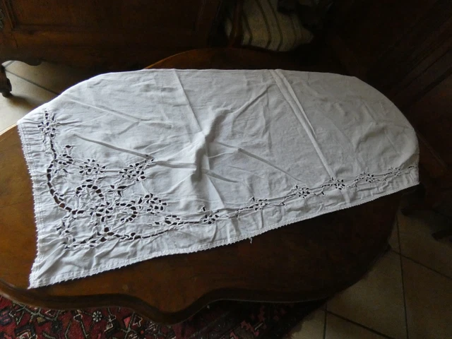 Tissu ancien, dessus d'étagère ou dessus de chéminée