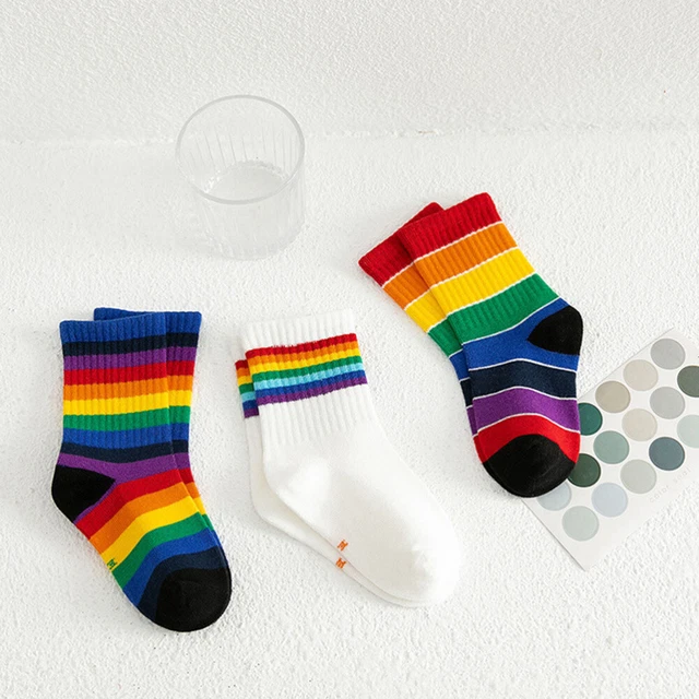 3 Pairs Kids Novelty Socks Children's Socks Fluffy Socks Kids Cotton Socks 2
