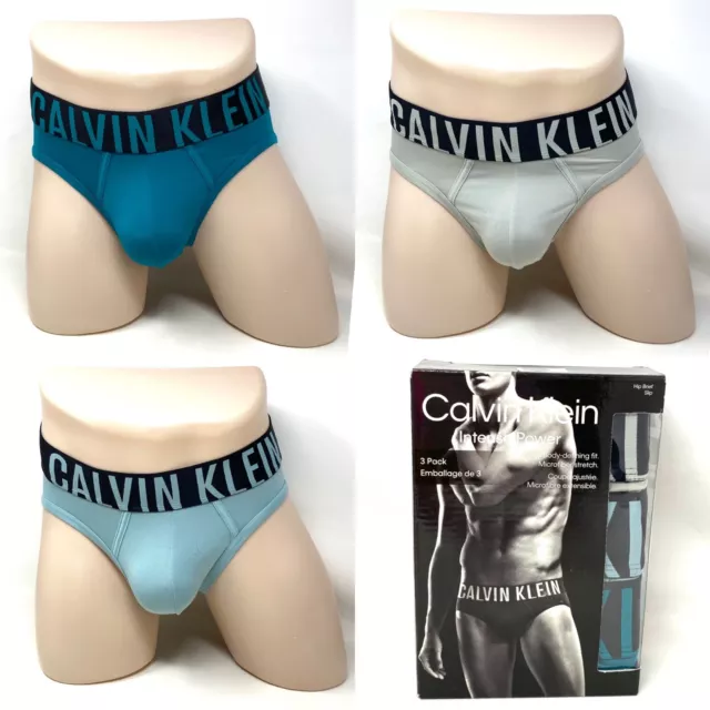 Calvin Klein Men’s Underwear Intense Power Micro 3 Pack Hip Brief Size NB2592926